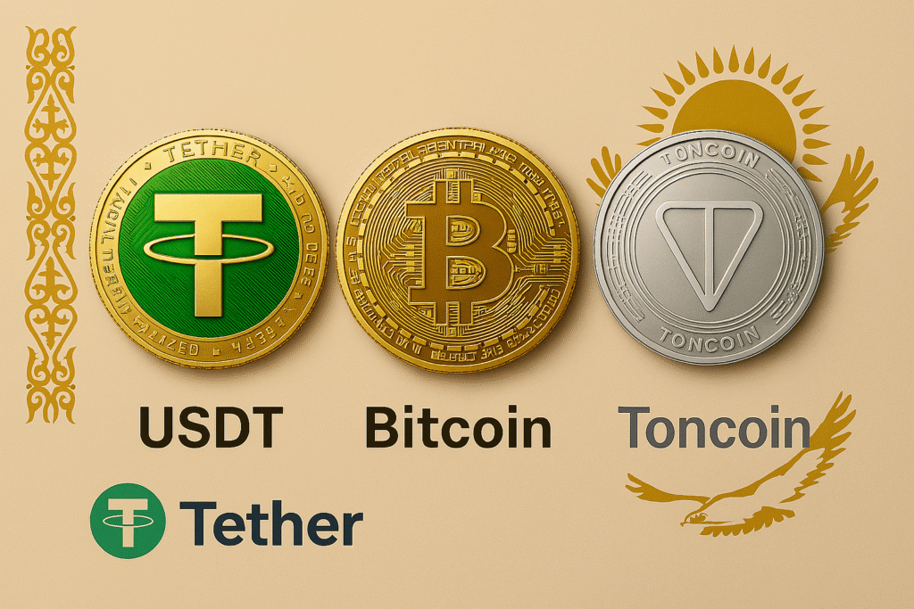 Криптовалюта: USDT, Bitcoin, Toncoin